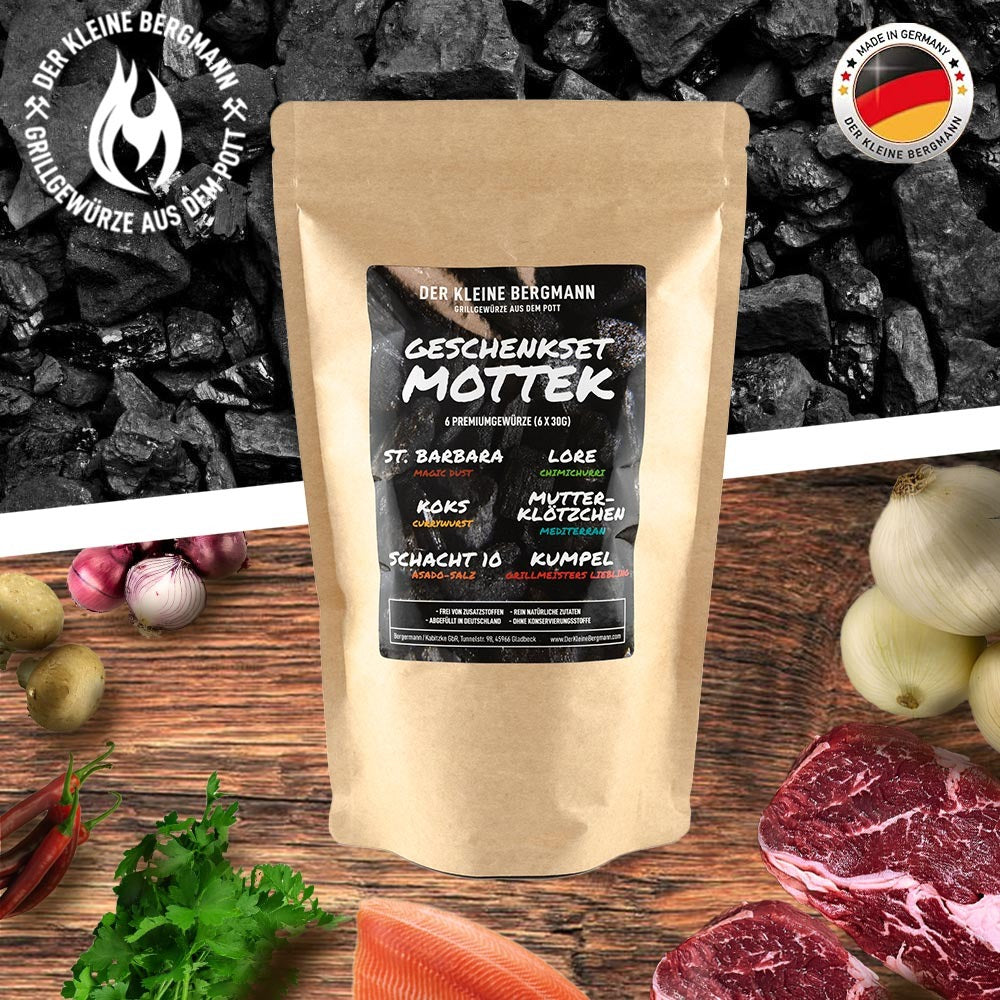 Gewürze Geschenk Set Probierset 6x30g